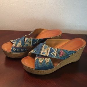 Sonoma Cork Wedge Sandal